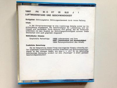 Luftwiderstand und Geschwindigkeit [Begleitmaterial]