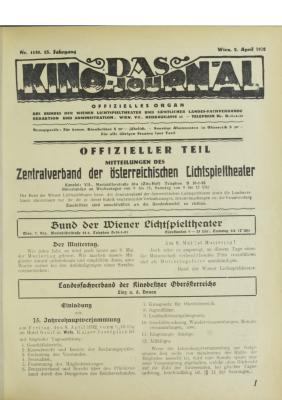 Die volkspädagogische Bedeutung des Films
